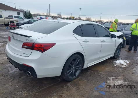 2020 Acura Tlx A-Spec/A-Spec W/Red Leather z USA, uszkodzony, nr VIN 19UUB3F63LA000938